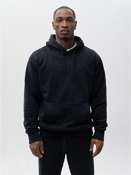 Jigga Wear Jigga Wear Bluza 131107 Czarny Regular Fit