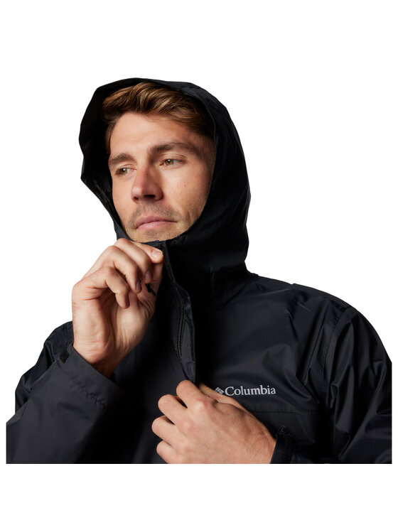 Columbia Columbia Kurtka przejściowa Watertight II Rain Jacket Czarny Regular Fit