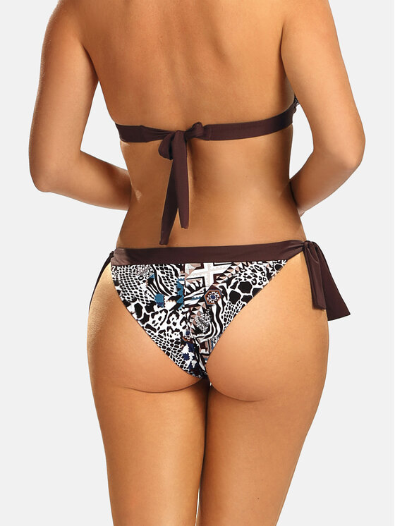Feba Feba Dół od bikini FD17D-887 Brązowy