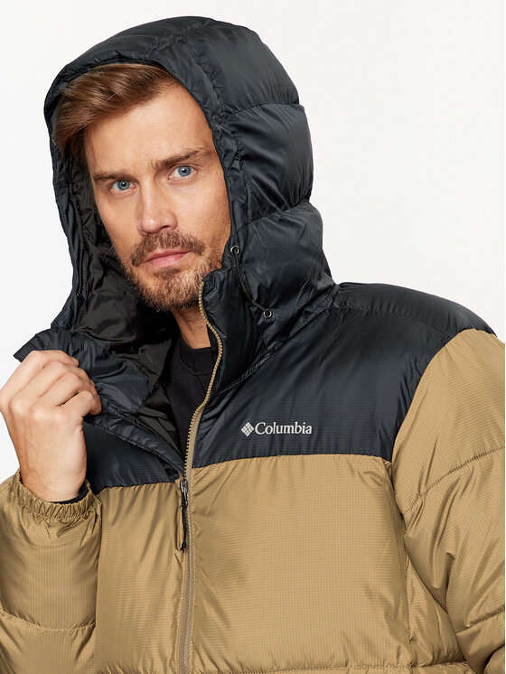 Columbia Columbia Zimska jakna Puffect™ Hooded Jacket Rjava Regular Fit