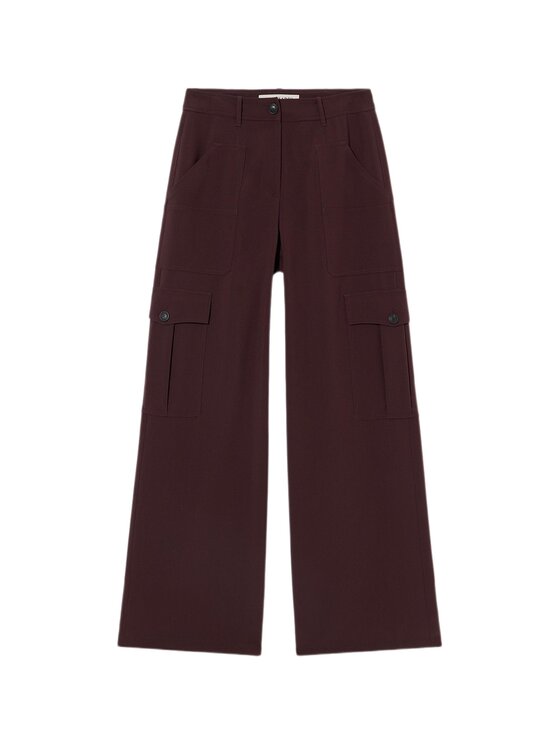 Trussardi Trussardi Pantaloni di tessuto P234A102425N036 Bordeaux Regular Fit