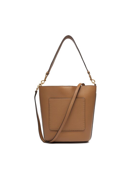 Tory Burch Tory Burch Kabelka McGraw Bucket Bag 143544 Hnědá