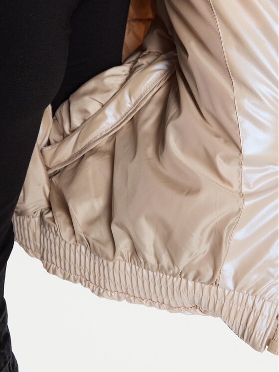 adidas adidas Winterjacke Essentials Glossy 2-In-1 JX2985 Beige Loose Fit