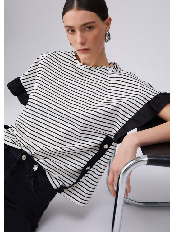 Liu Jo Liu Jo T-shirt WA6496J4909P9442 Viola Regular Fit