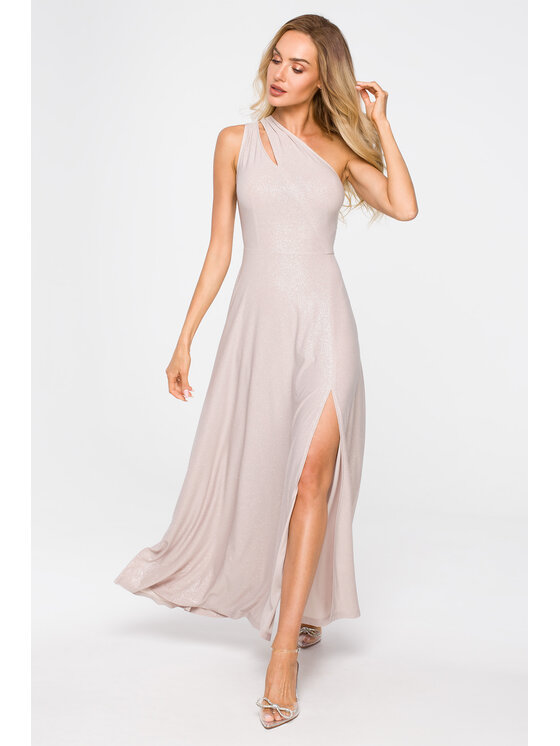 Made of Emotion Made of Emotion Abito da sera M718 Beige Premium Fit