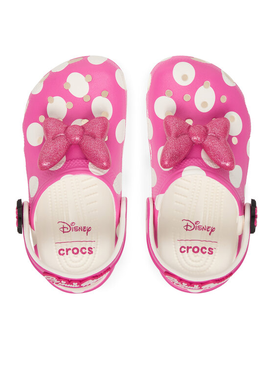 Crocs Crocs Şlapi Kids Minnie Mouse Classic Clog 212294 Roz