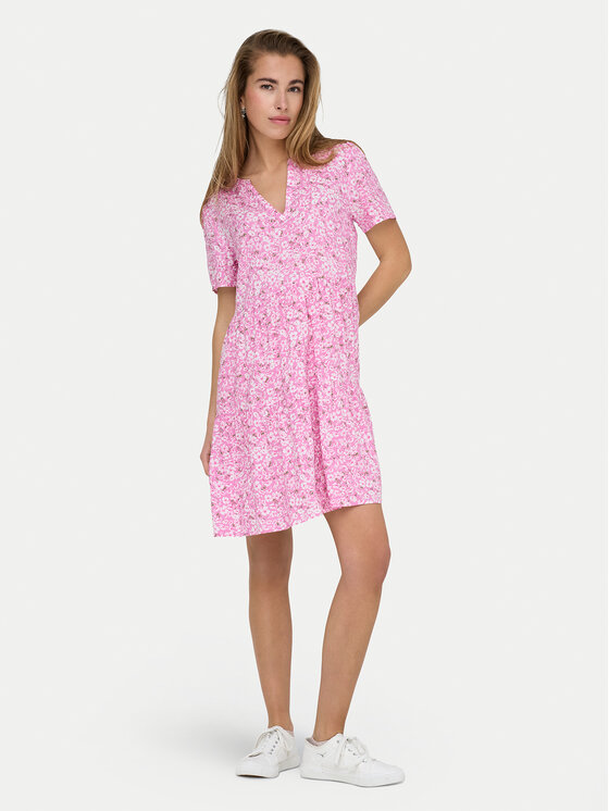 Sukienka letnia ONLY, Rozmiar M, Różowa, Zally 15262674