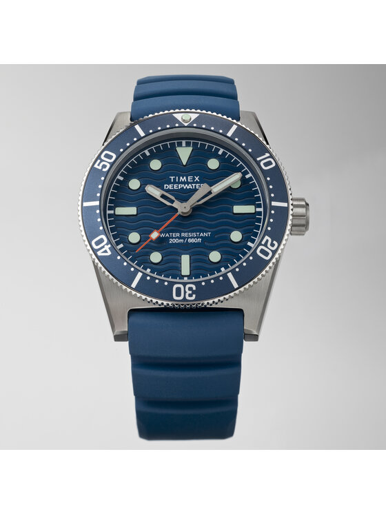 Timex Timex Ρολόι TW2W74600 Μπλε