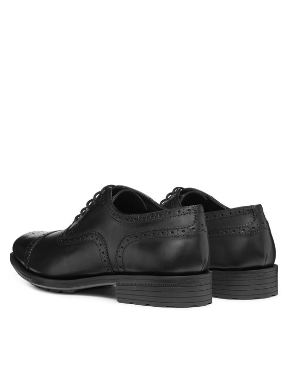 Geox Geox Félcipő U Walk Pleasure F U46H8B 00043 C9999 Fekete