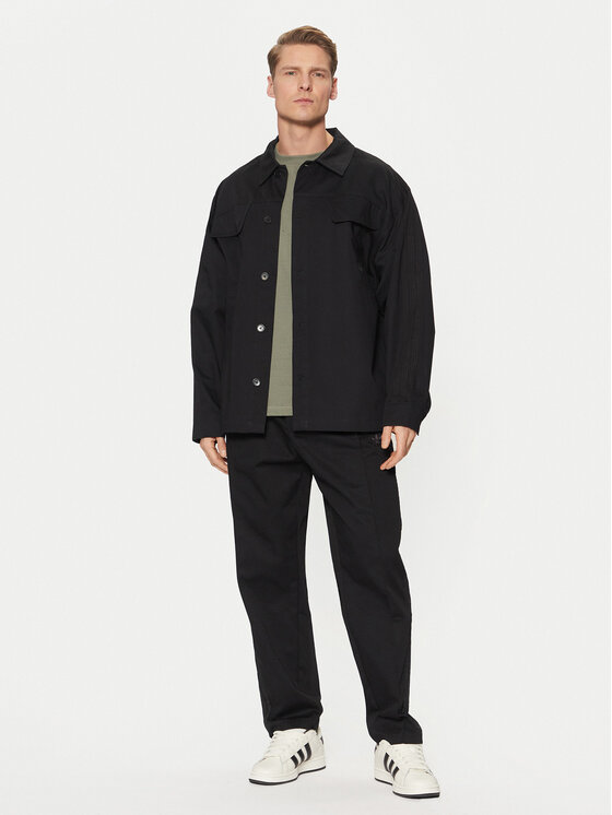 adidas adidas Košulja Premium Essentials Workwear JC9602 Crna Loose Fit