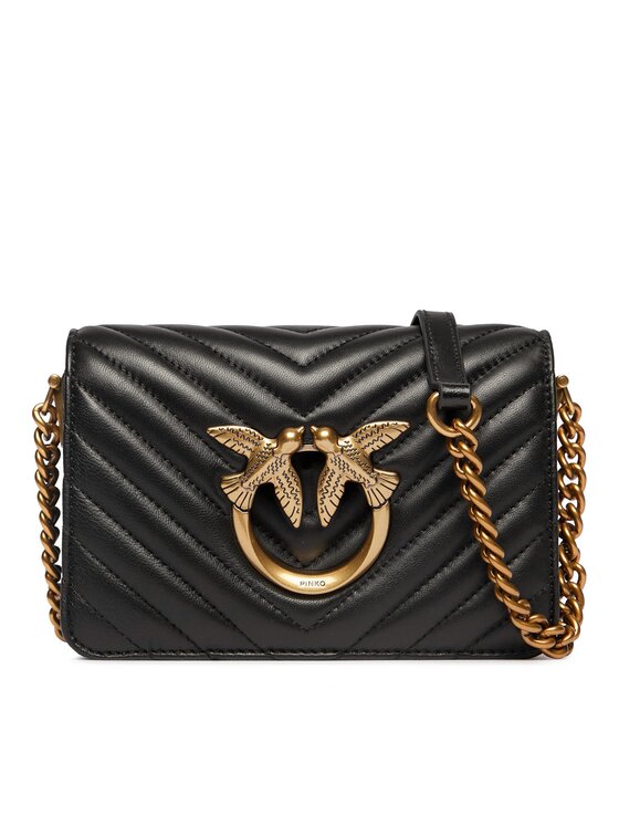 PINKO Pinko Ročna torba Love Click Mini PE 22 PLTT 100067 A0GK Črna