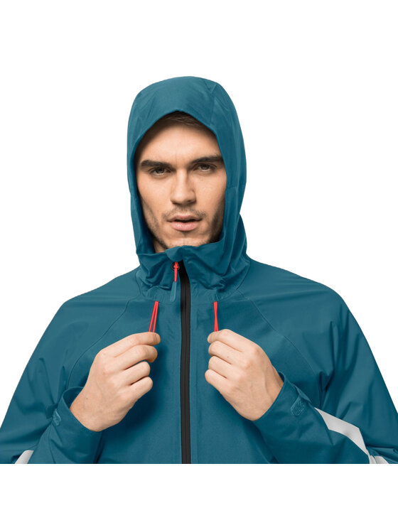 Jack Wolfskin Jack Wolfskin Kurtka przejściowa Jack Wolfskin Morobbia 2l Jkt M Niebieski Regular Fit