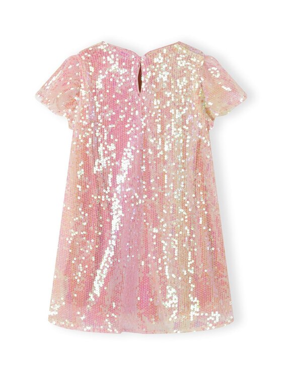 minoti minoti Sukienka elegancka 22party47 Różowy Regular Fit