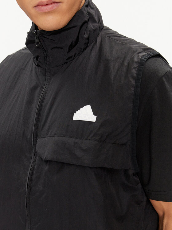 adidas Bezrękawnik Unisex City Escape IN3701 Czarny Loose Fit | Modivo.pl