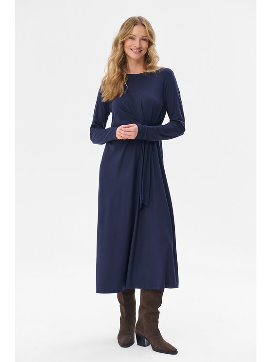blue shadow blue shadow Sukienka codzienna Tess Granatowy Regular Fit