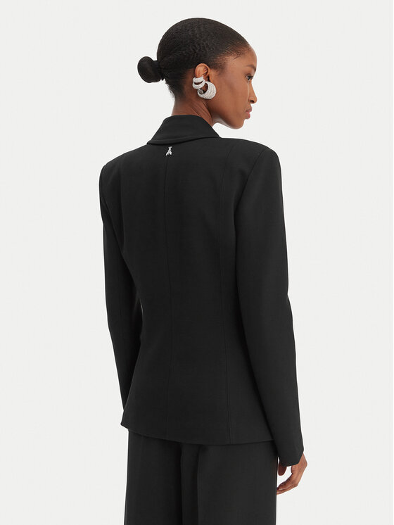 Patrizia Pepe Patrizia Pepe Bleizers 8S0584/A715-K103 Melns Regular Fit