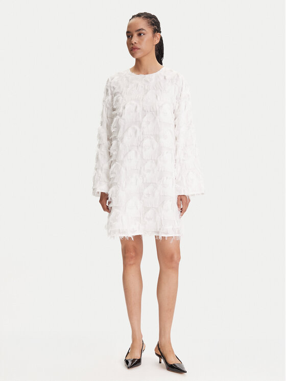 YAS YAS Koktel haljina 26038226 Bijela Loose Fit