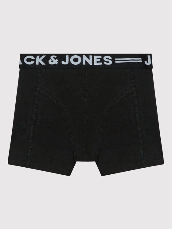 Jack&Jones Junior Jack&Jones Junior Set od 3 para bokserica Sense 12149293 Crna