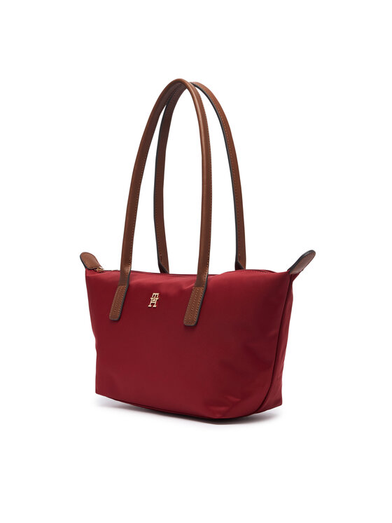 Tommy Hilfiger Tommy Hilfiger Torbica Popette East West Tote AW0AW19211 Crvena
