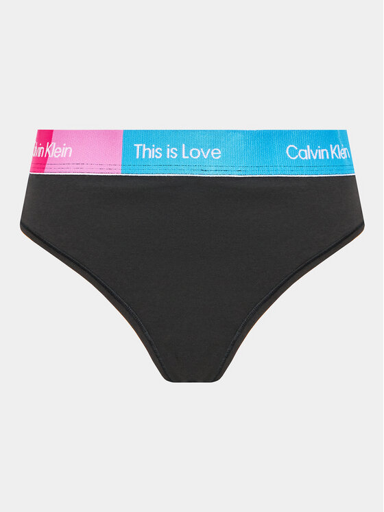 Calvin Klein Underwear Chilot tanga 000QF7279E Negru