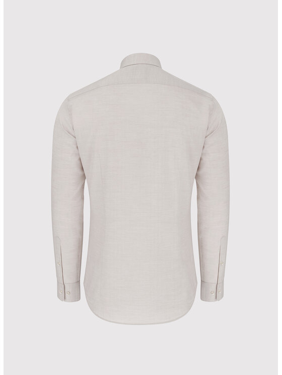 Pako Lorente Pako Lorente Koszula P26WP-1X-017 Beżowy Slim Fit