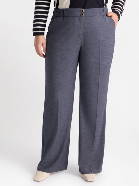Fiorella Rubino Fiorella Rubino Spodnie materiałowe P102T004741N034 Niebieski Slim Fit