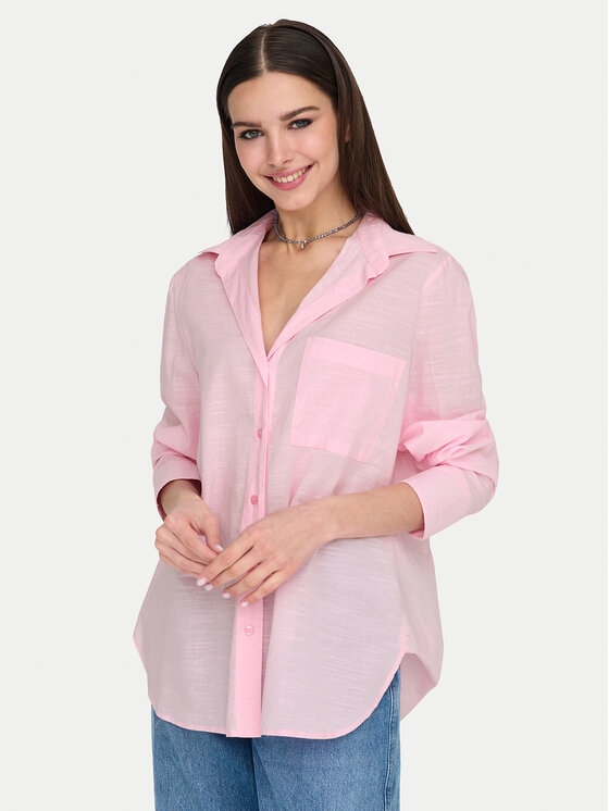 ONLY ONLY Košulja Salina 15335255 Ružičasta Regular Fit