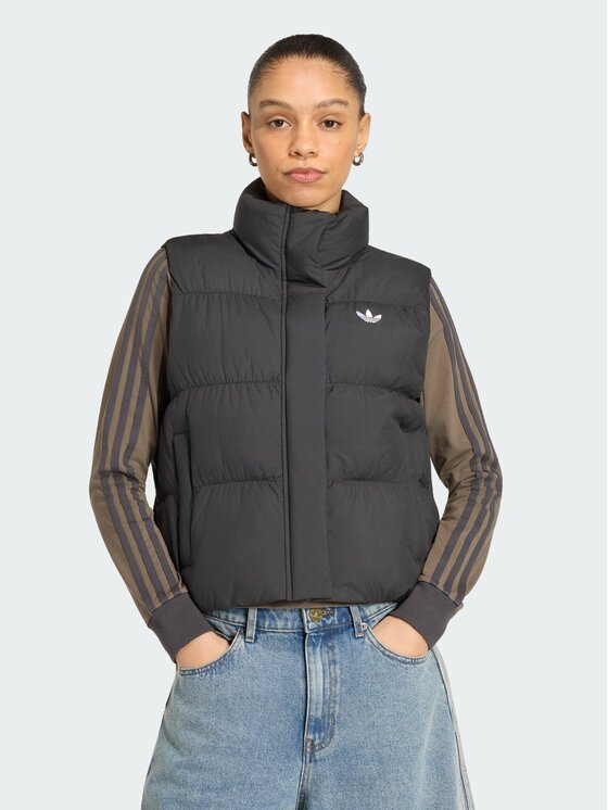 adidas adidas Bezrękawnik 165200 Czarny Regular Fit
