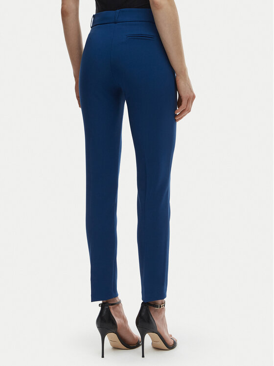 Rinascimento Rinascimento Текстилни панталони CFC0128638003 Син Slim Fit