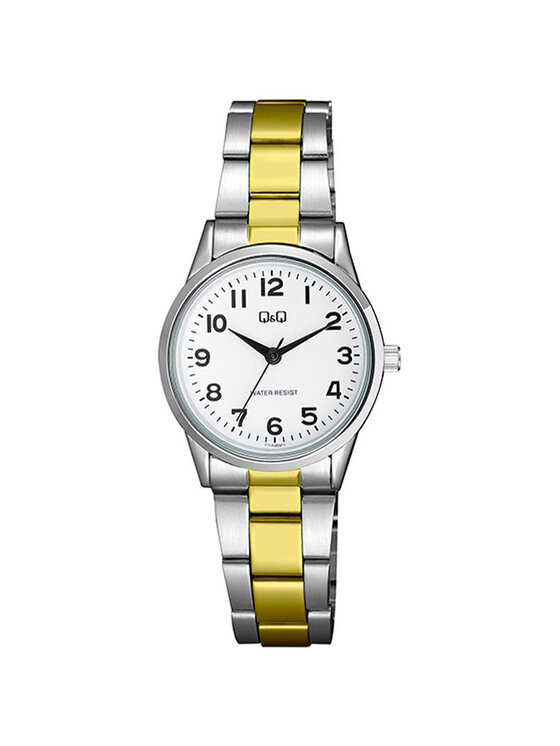 Q&Q Q&Q Zegarek C11A-005P Srebrny
