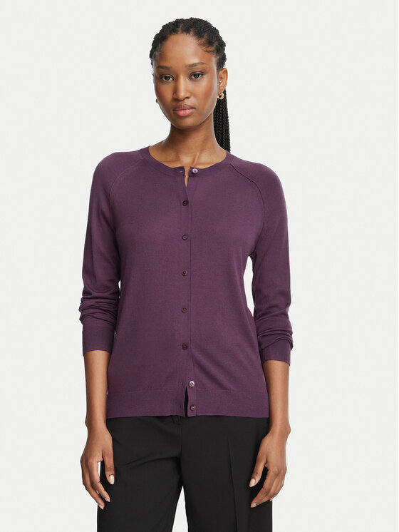 BOSS Kardigan Fonami  50545031 Ljubičasta Regular Fit