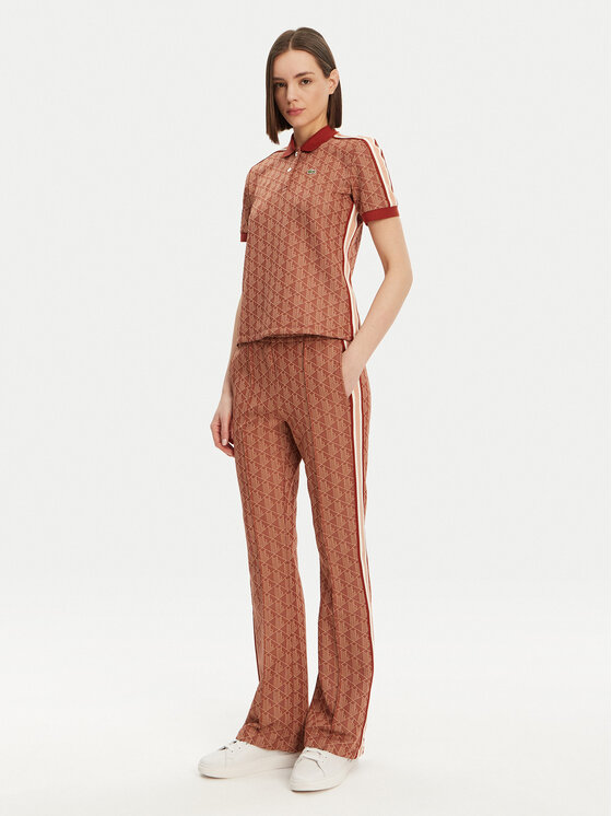 Lacoste Lacoste Sportinės kelnės XF9313 Oranžinė Regular Fit