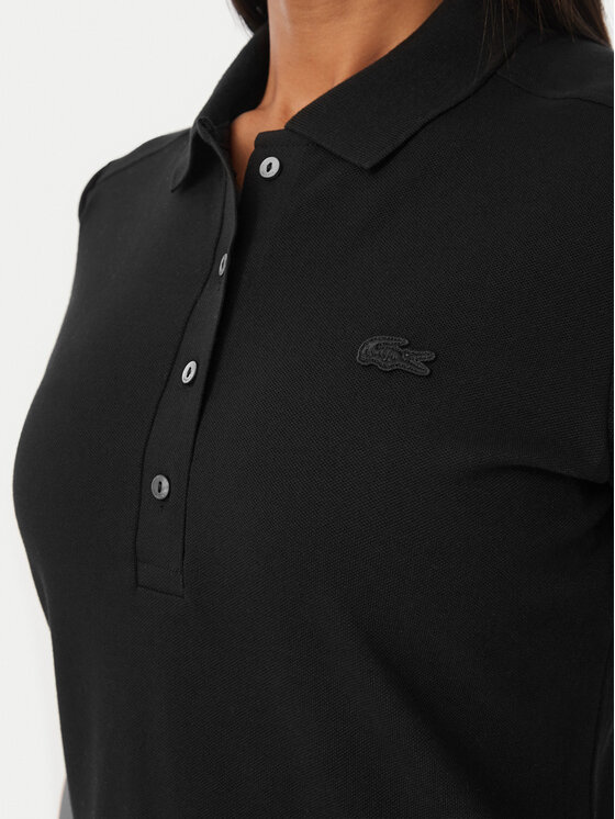 Lacoste Lacoste Poloshirt PF5462 Schwarz Slim Fit