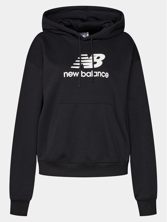New Balance New Balance Суитшърт WT41504 Черен Oversize