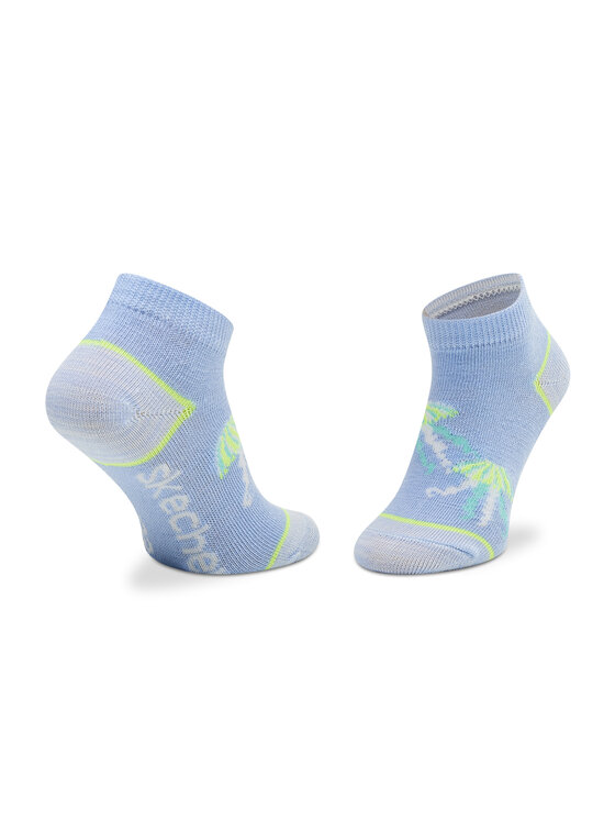 Skechers Skechers Zestaw 6 par wysokich skarpet dziecięcych SK43081 Kolorowy