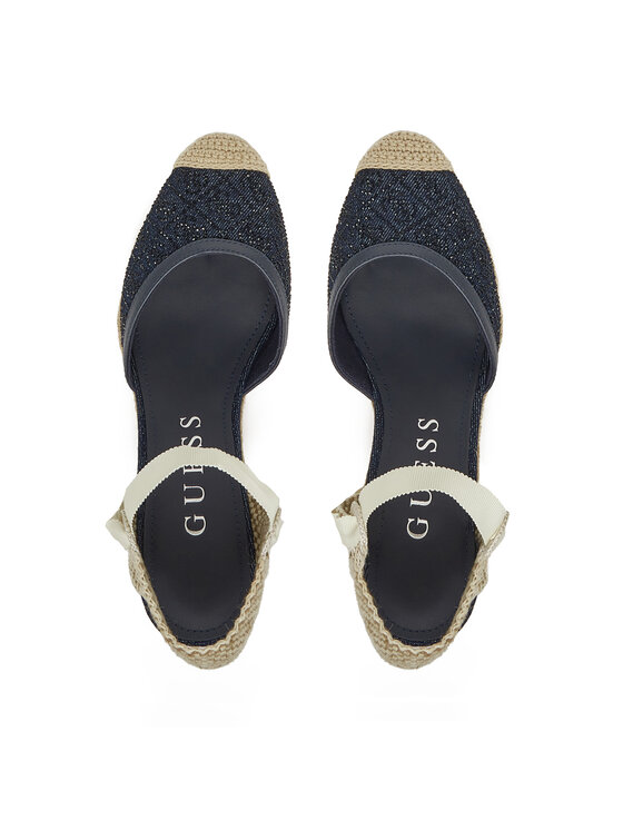 Guess Guess Espadrilles FLJCRN DEN04 Tumši zils