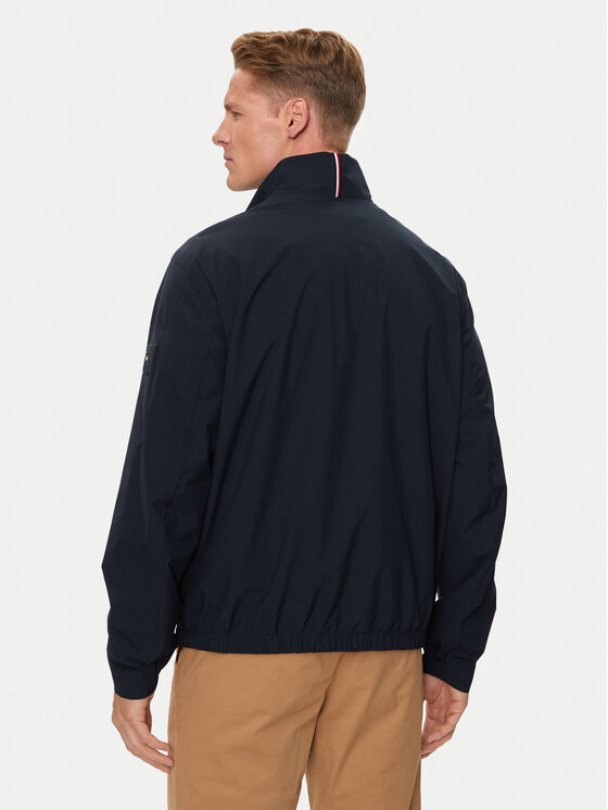 Tommy Hilfiger Tommy Hilfiger Bunda pro přechodné období MW0MW34470 Tmavomodrá Regular Fit