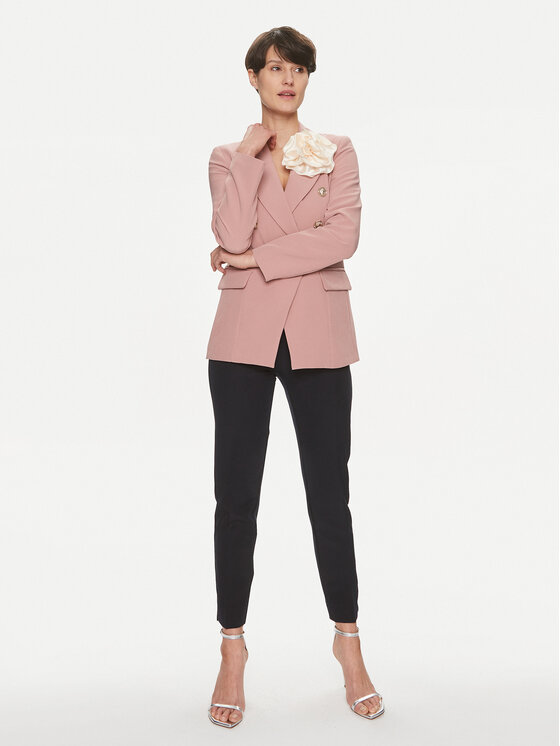 Maryley Maryley Hlače 24EB52Z/43BL Tamnoplava Regular Fit