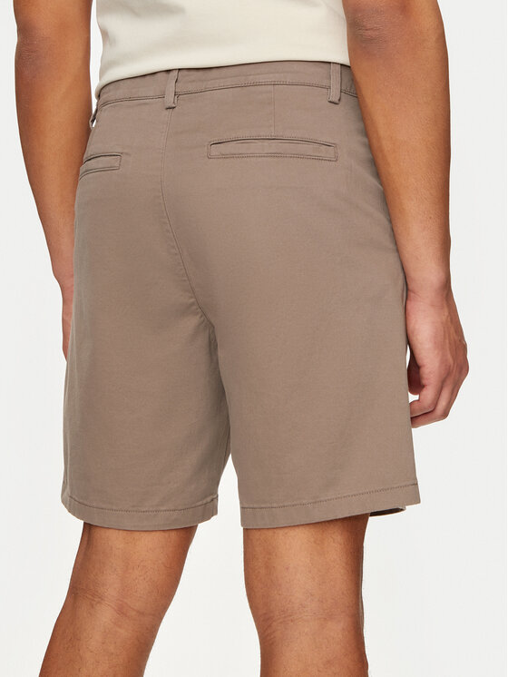 Selected Homme Selected Homme Bavlnené šortky Bill 16092256 Hnedá Regular Fit