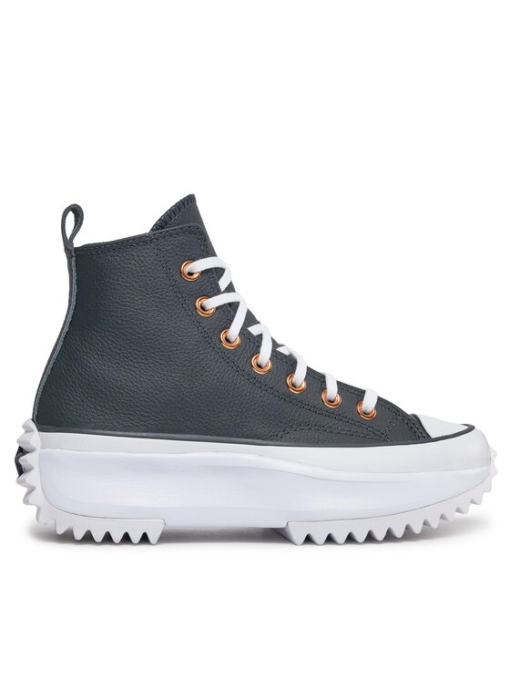 Converse Converse Снікерcи Run Star Hike Platform Metallic & Leather A04183C Чорний