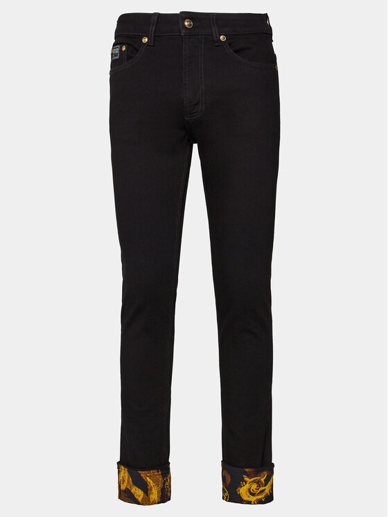 Versace Jeans Couture Versace Jeans Couture Traperice 76GAB5DM Crna Slim Fit
