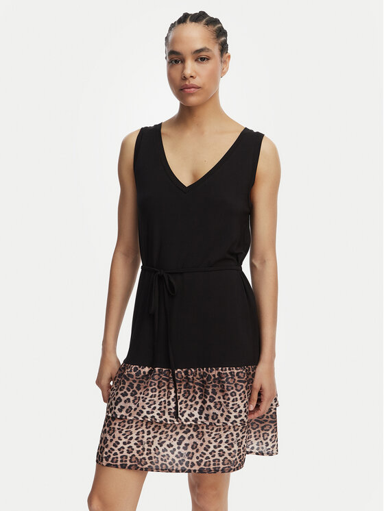 Liu Jo Beachwear Liu Jo Beachwear Kasdieninė suknelė VA6127 JS360 Juoda Regular Fit