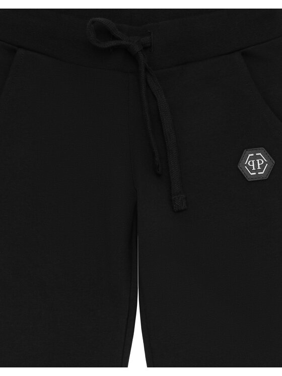 PHILIPP PLEIN PHILIPP PLEIN Jogger nohavice 19655 Čierna Jogger Fit