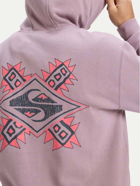 Quiksilver Quiksilver Pluus Graphic  EQYFT05131 Lilla Regular Fit