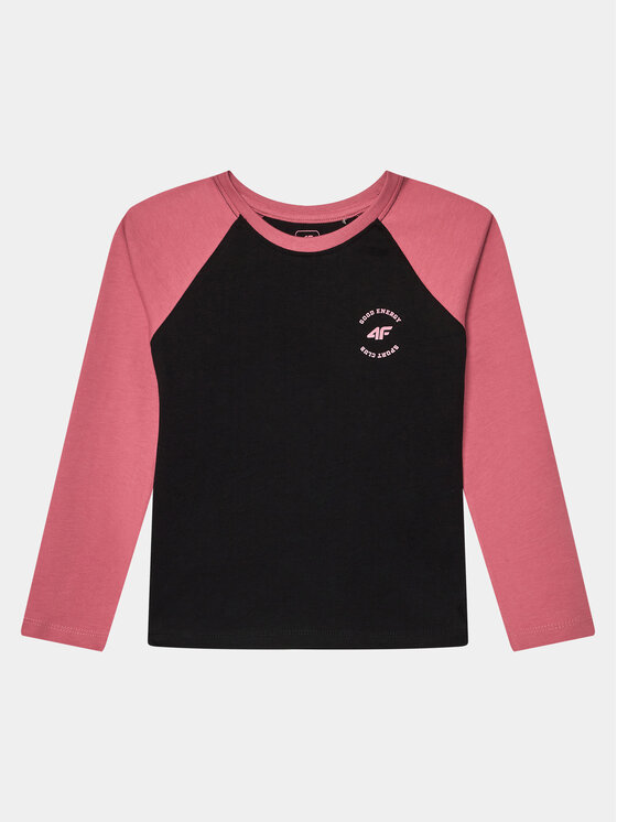 4F 4F Bluse 4FJAW23TLONF143 Rosa Regular Fit