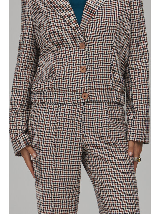NIFE NIFE Spodnie materiałowe SD148 Kolorowy Straight Fit
