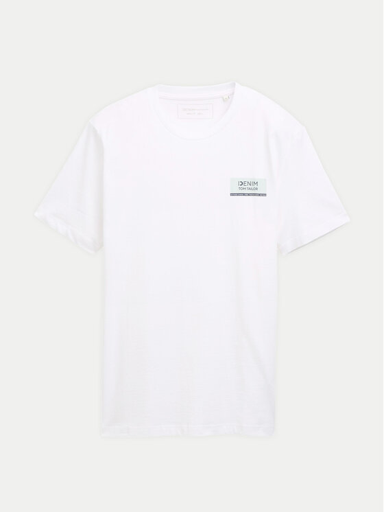Tom Tailor Denim Tom Tailor Denim T-shirt 1043491 Bianco Regular Fit
