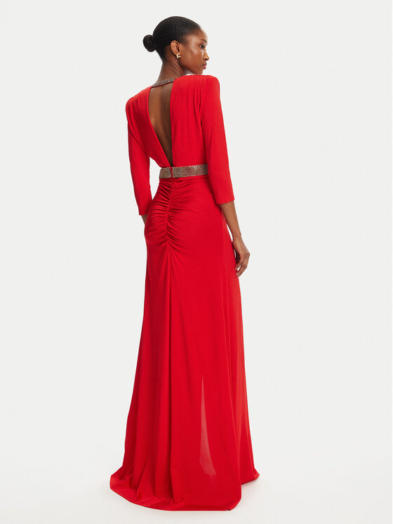 Babylon Babylon Õhtune kleit S00862 Punane Regular Fit