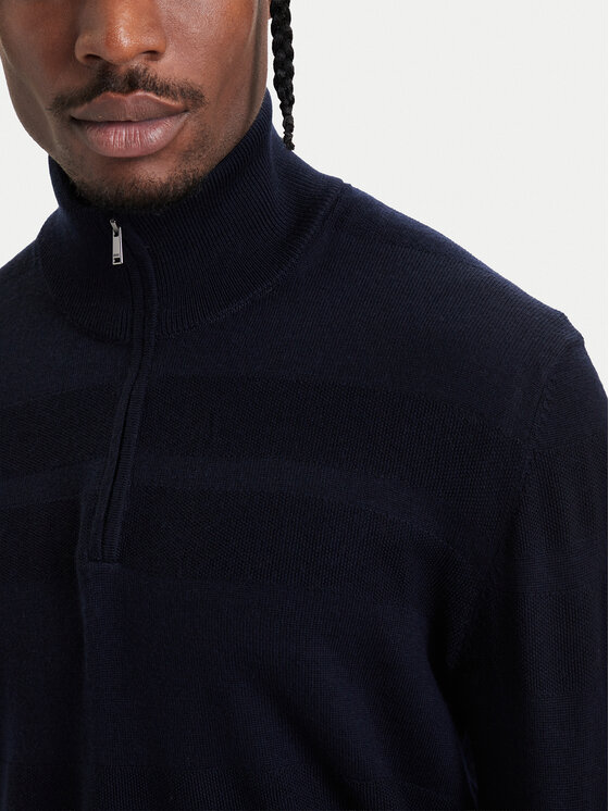 BOSS BOSS Maglione H-Fine 50571269 Blu scuro Regular Fit