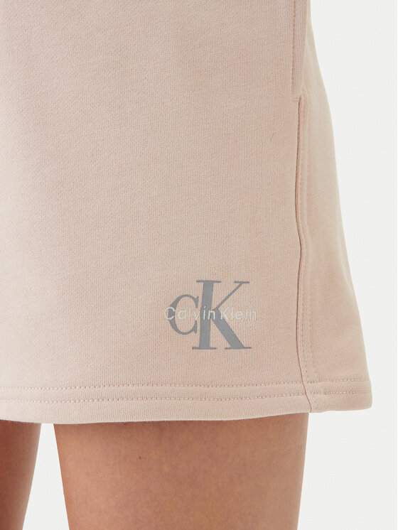Calvin Klein Jeans Calvin Klein Jeans Pantalon scurți din material LV047B271G Roz Regular Fit